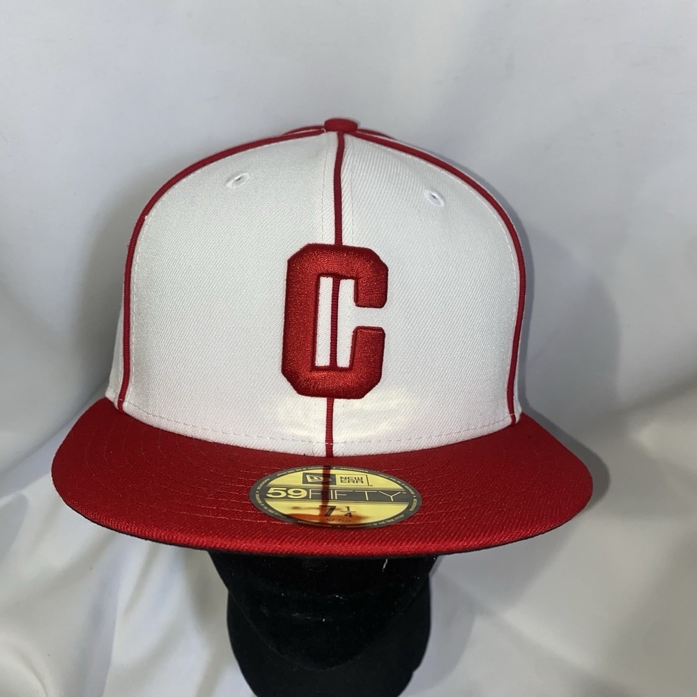New Era 59Fifty Pittsburgh Crawfords Cooperstown Turn‎ Back Clock Hat 7 1/4 NEW